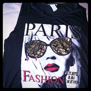 Beware black crop top